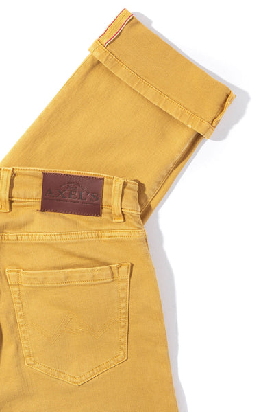 Axel's Premium Denim Tucson Selvedge Denim In Girasole Mens - Pants - 5 Pocket