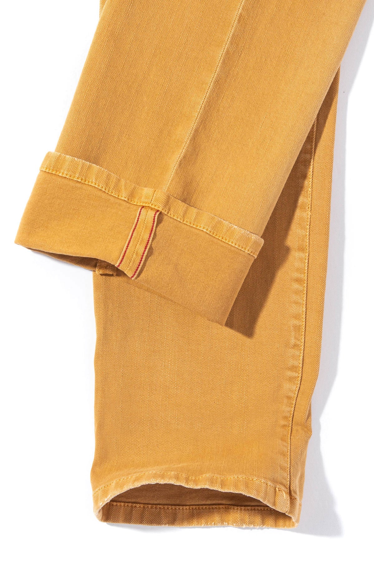 Tucson Selvedge Denim In Ocra | Mens - Pants - 5 Pocket | Axel's Premium Denim