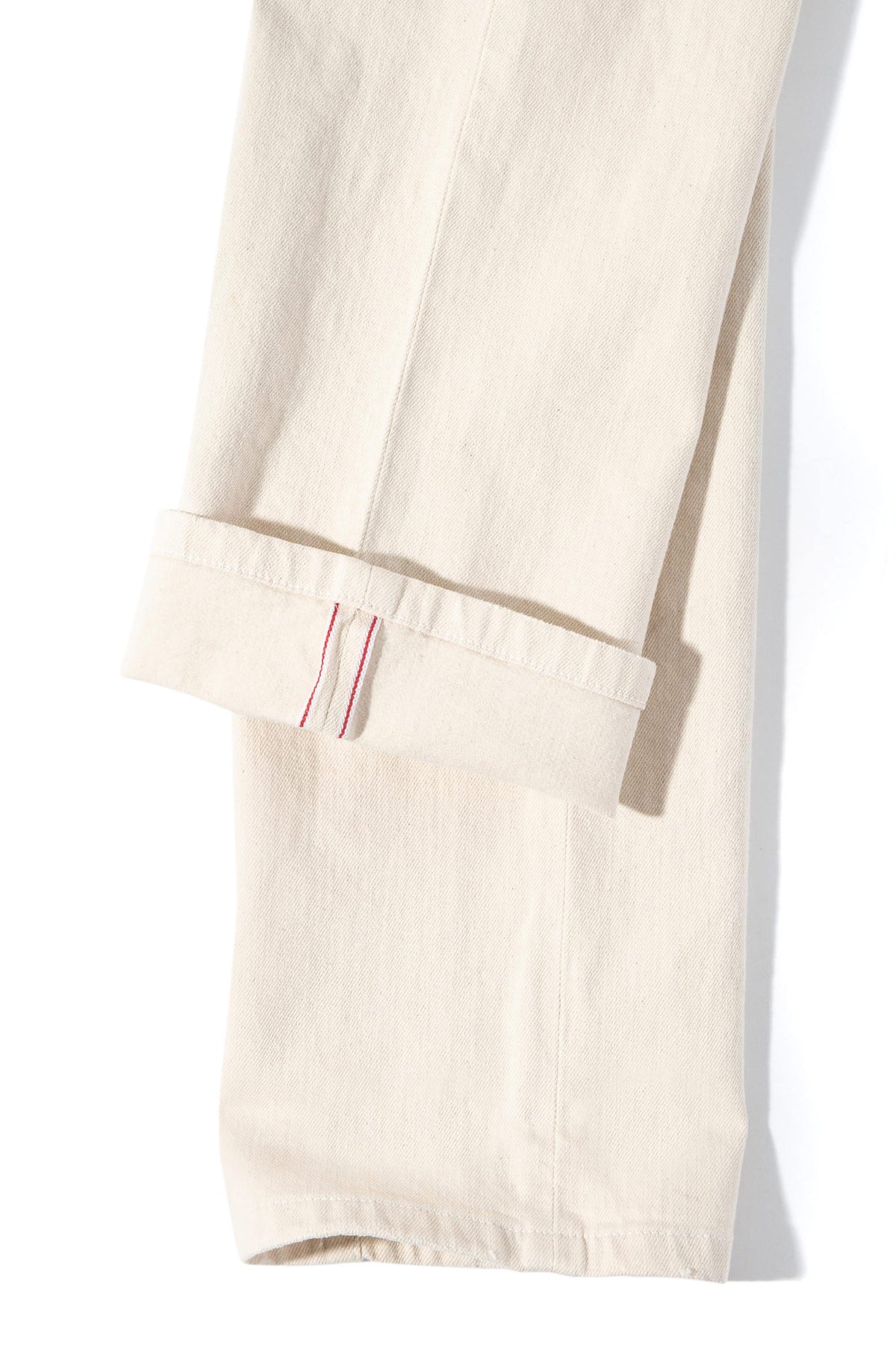 Axel's Premium Denim Tucson Selvedge Denim In Off White Mens - Pants - 5 Pocket