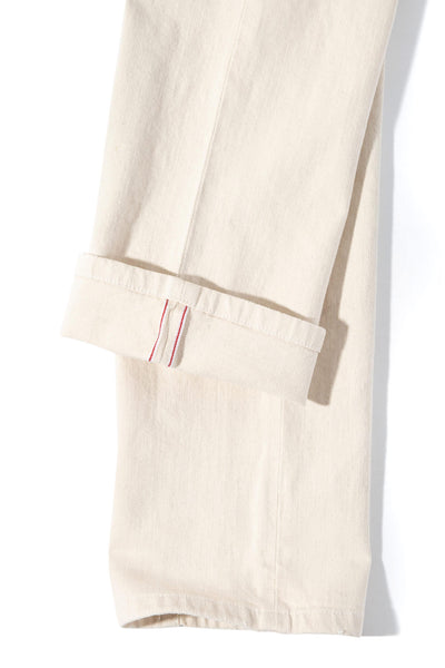 Axel's Premium Denim Tucson Selvedge Denim In Off White Mens - Pants - 5 Pocket