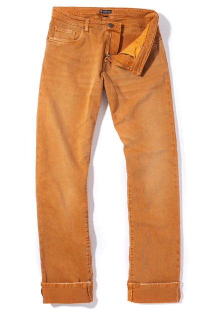 Axel's Premium Denim Tucson Selvedge Denim In Papaya Mens - Pants - 5 Pocket