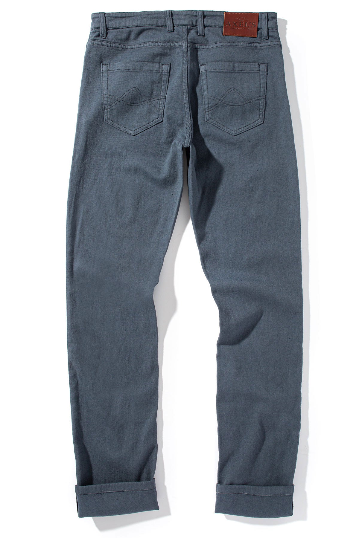 Axel's Premium Denim | Winslow 5-Pocket Trouser In Acciaio | Mens - Pants - 5 Pocket 