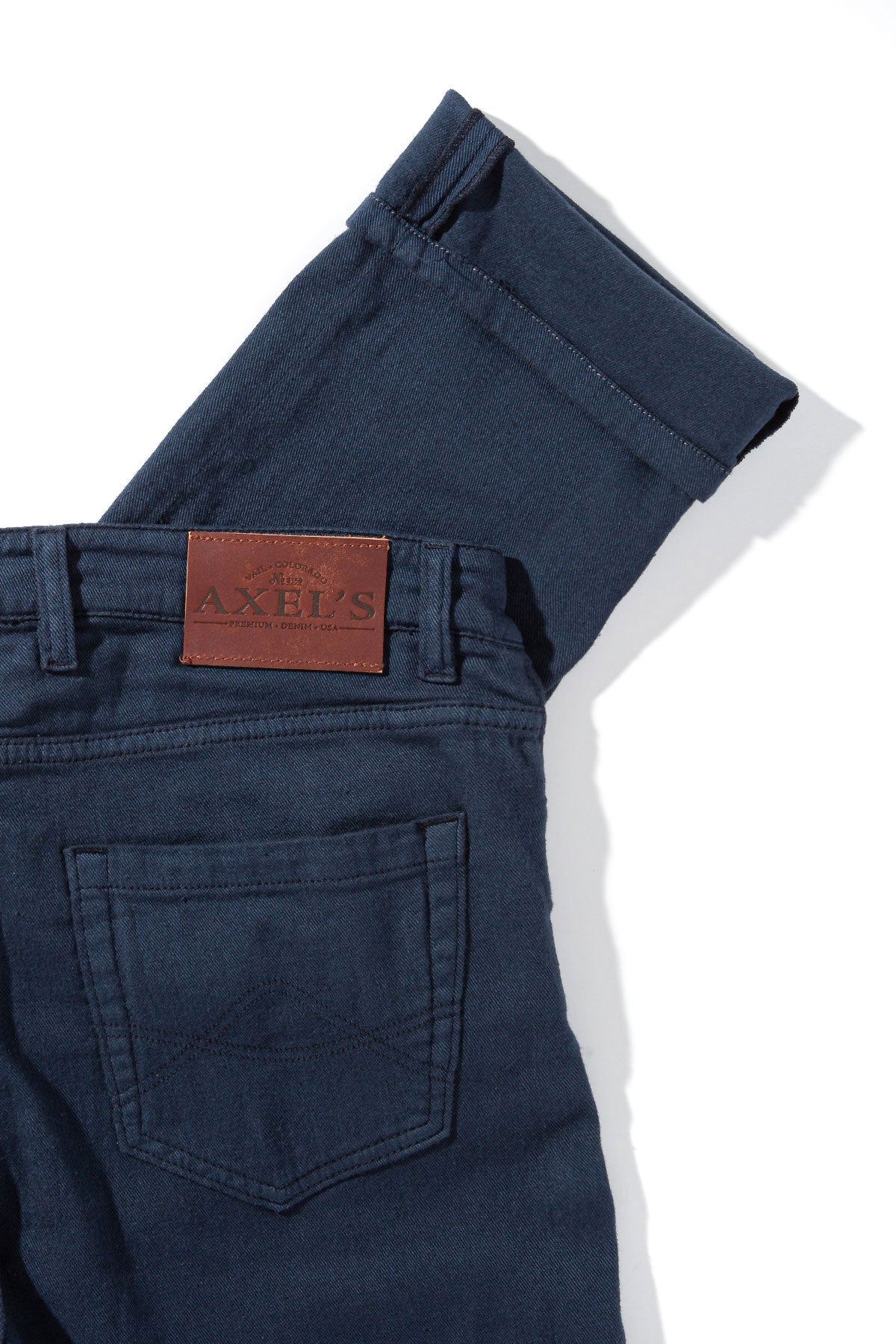 Axel's Premium Denim | Winslow 5-Pocket Trouser In Blue Navy | Mens - Pants - 5 Pocket 