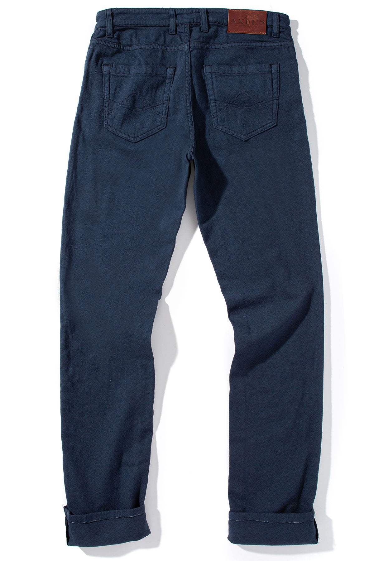 Axel's Premium Denim | Winslow 5-Pocket Trouser In Blue Navy | Mens - Pants - 5 Pocket 