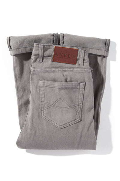 Axel's Premium Denim | Winslow 5-Pocket Trouser In Grigio | Mens - Pants - 5 Pocket 