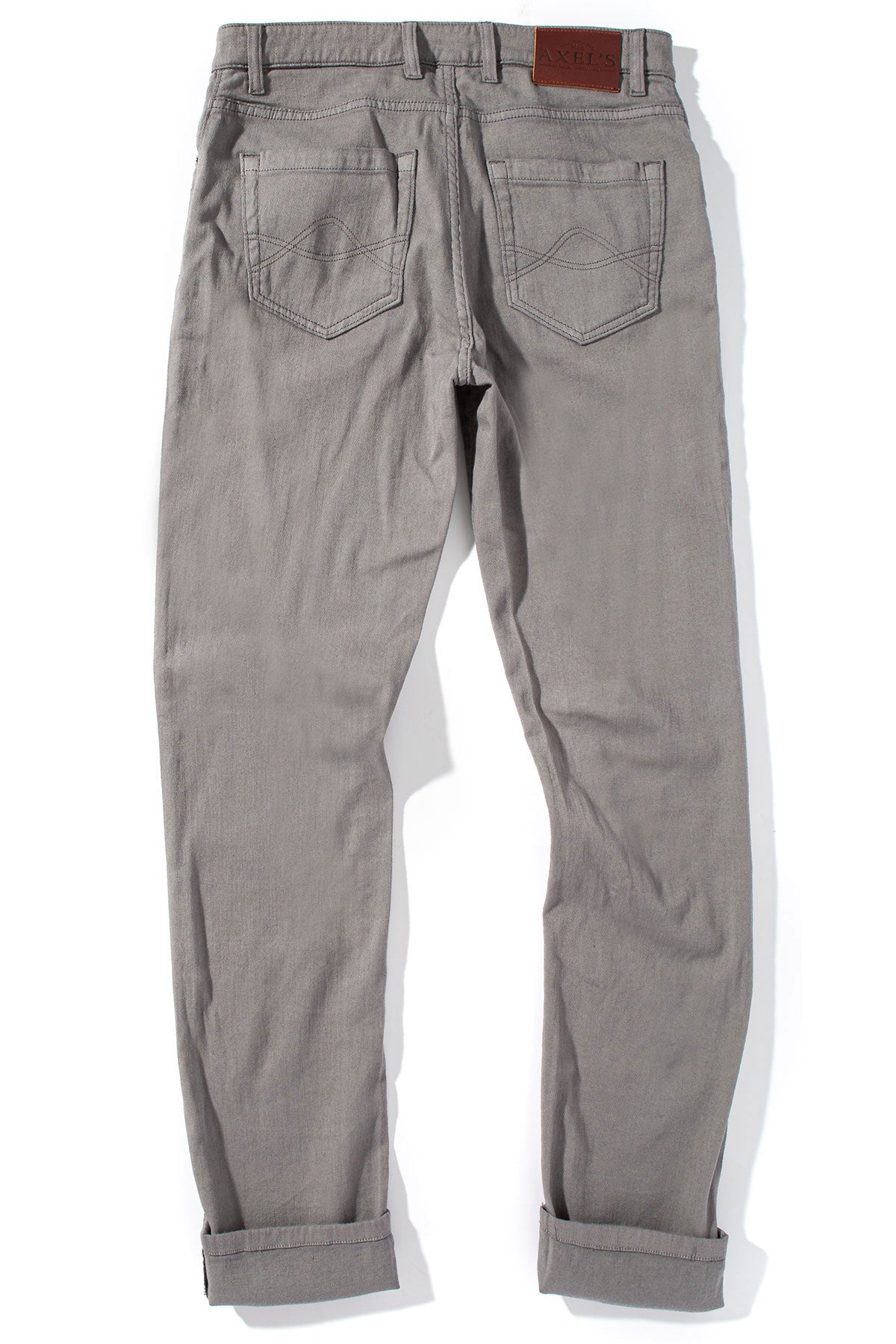 Axel's Premium Denim | Winslow 5-Pocket Trouser In Grigio | Mens - Pants - 5 Pocket 