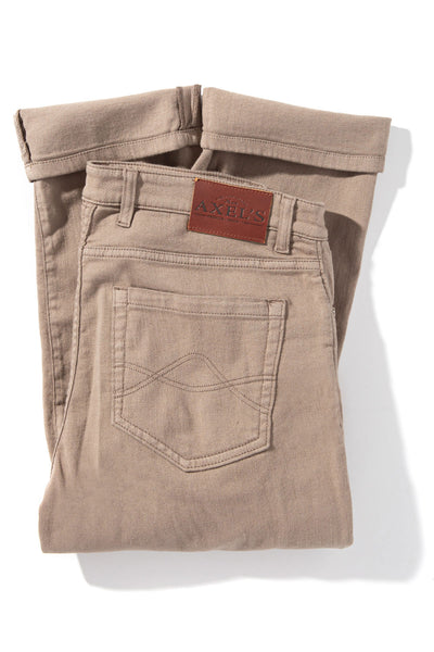 Axel's Premium Denim | Winslow 5-Pocket Trouser In Tortora | Mens - Pants - 5 Pocket 