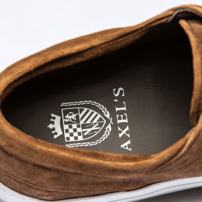 Axel's Salina Suede Sneaker Brown Mens - Shoes