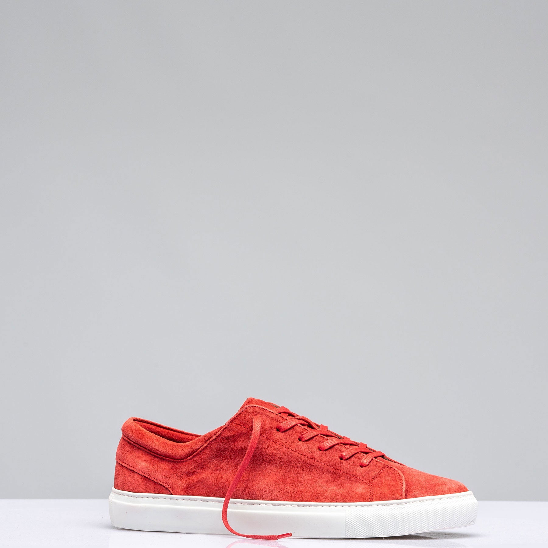 Axel's Salina Suede Sneaker Red Mens - Shoes