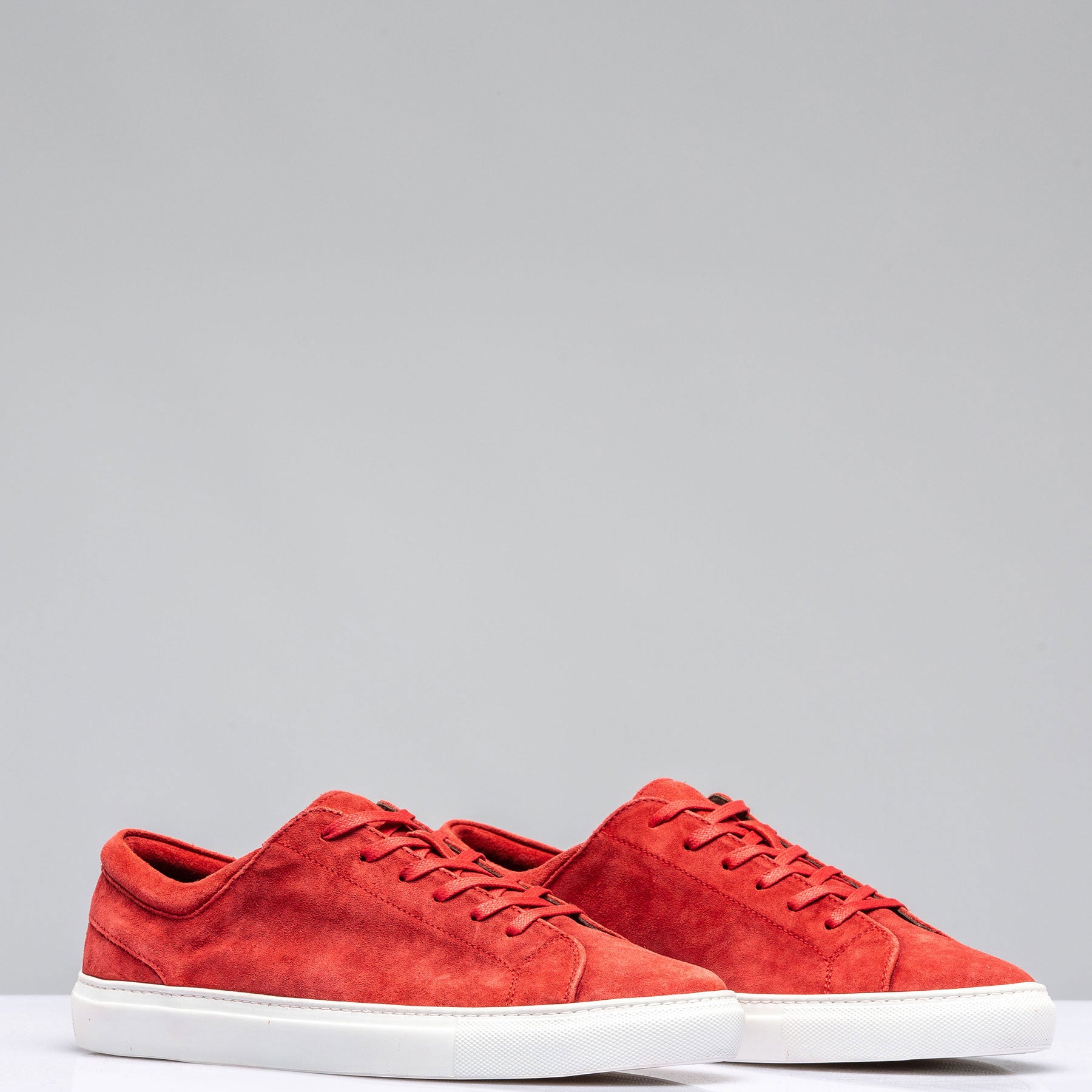 Axel's Salina Suede Sneaker Red Mens - Shoes