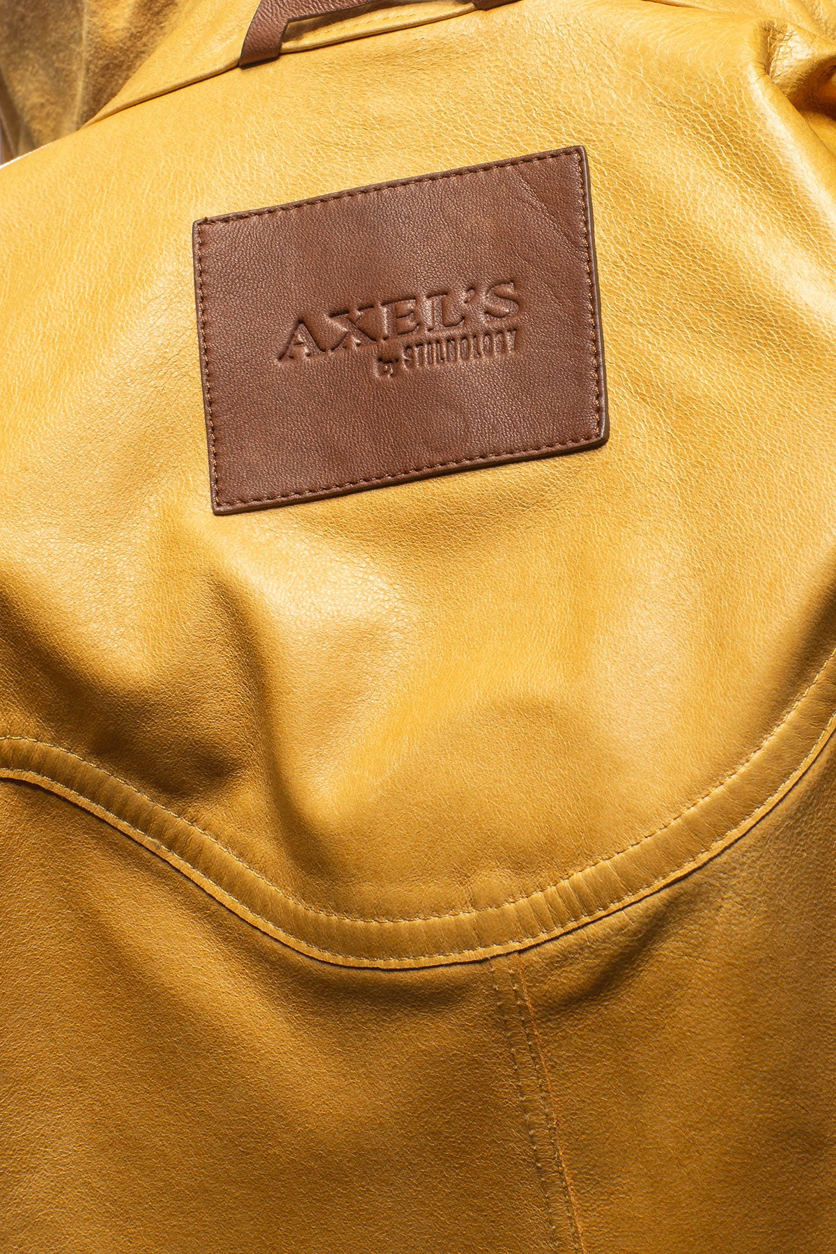Corzo Western Suede Overshirt In Yellow | Mens - Outerwear - Leather | Axel's Stil