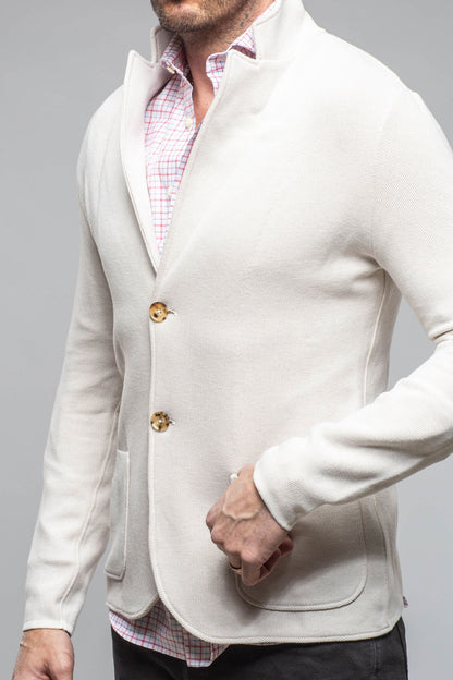 Axels-BDSR Arette Swacket In Ivory Mens - Sweaters