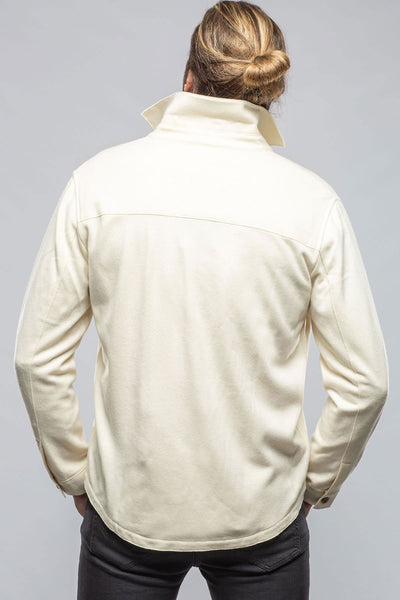 Axels-BDSR Sooter Cashmere Shirt in White Mens - Sweaters