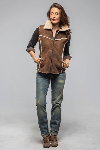 Axels Deluca Shearling Vest Ladies - Outerwear - Shearling