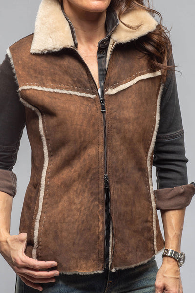 Axels Deluca Shearling Vest Ladies - Outerwear - Shearling