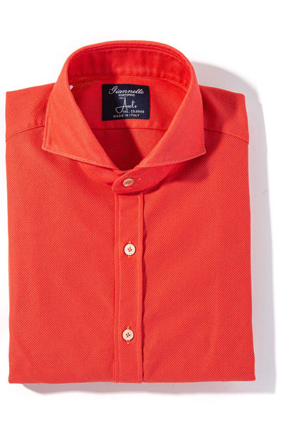 Axels GP Vaison Giro Inglese Shirt in Orange Mens - Shirts - Dress
