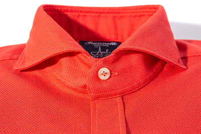Axels GP Vaison Giro Inglese Shirt in Orange Mens - Shirts - Dress