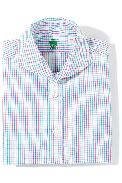 Macan Cotton Colorbright Shirt in Rainbow | Mens - Shirts - Dress | Axels-Is