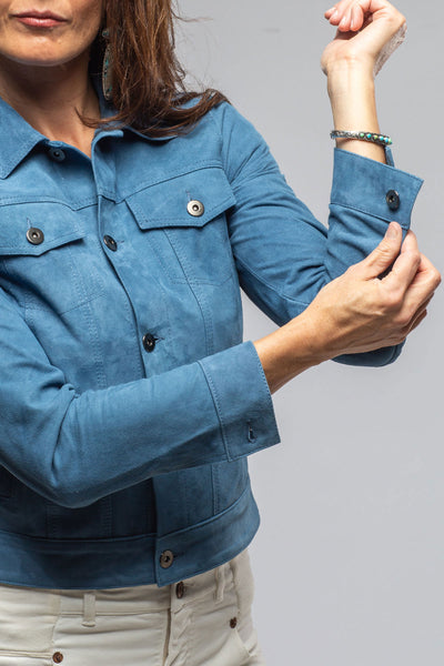 Axels Leonna Suede Velour Jacket Ladies - Outerwear - Leather