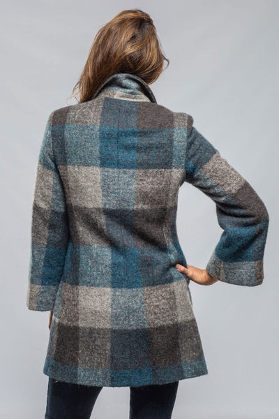 Axels Lexi Double Breasted Swing Coat Ladies - Outerwear - Cloth