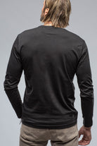 Brea LS Crew in Black | Mens - Shirts - T-Shirts | Georg Roth