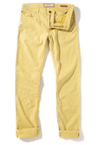 Barbados 5-Pocket Stretch Linen In Acacia | Mens - Pants - 5 Pocket | Teleria Zed