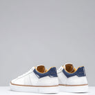 The Mustang Shoe In White/Blue | Mens - Shoes | Rubirosa