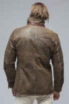 Outlaw Shearling In Distressed Brown | Mens - Outerwear - Shearling | Gimo's