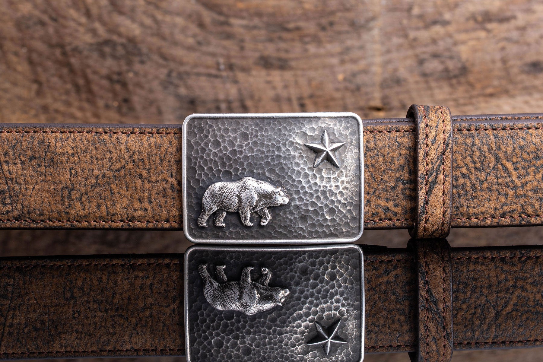 Mason Bear & Star Trophy Buckle | Belts And Buckles - Trophy | Comstock Heritage