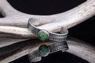 Turquoise & Leaves Cuff | Jewelry - Bracelets and Bangles | Comstock Heritage