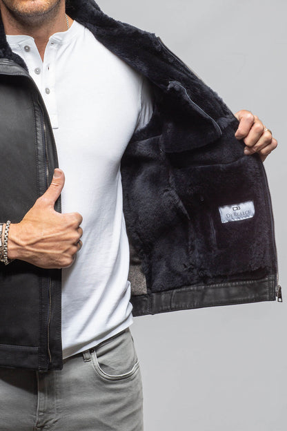 Ryland Shearling | Samples - Mens - Outerwear - Leather | Axel's Florence Collection