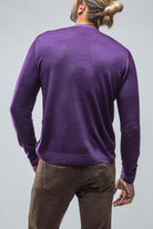 Crosby Merino Sweater In Viola | Mens - Sweaters | Dune