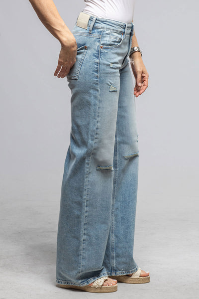 Cambio | Aimee Super Bleached Destroyed Jean | Ladies - Pants - Jeans 