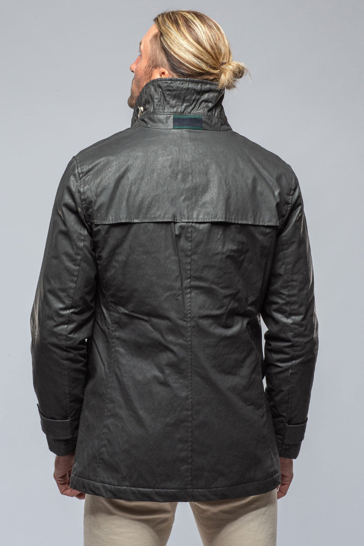 Yarmony Waxed Peacoat