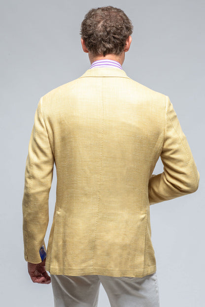 Castangia Trapani Sport Coat in Gold Mens - Tailored - Sport Coats