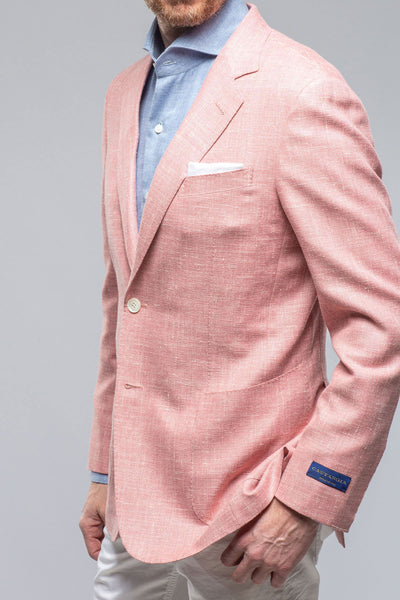 Castangia Vervet Colorful Sport Coat in Red Mens - Tailored - Sport Coats