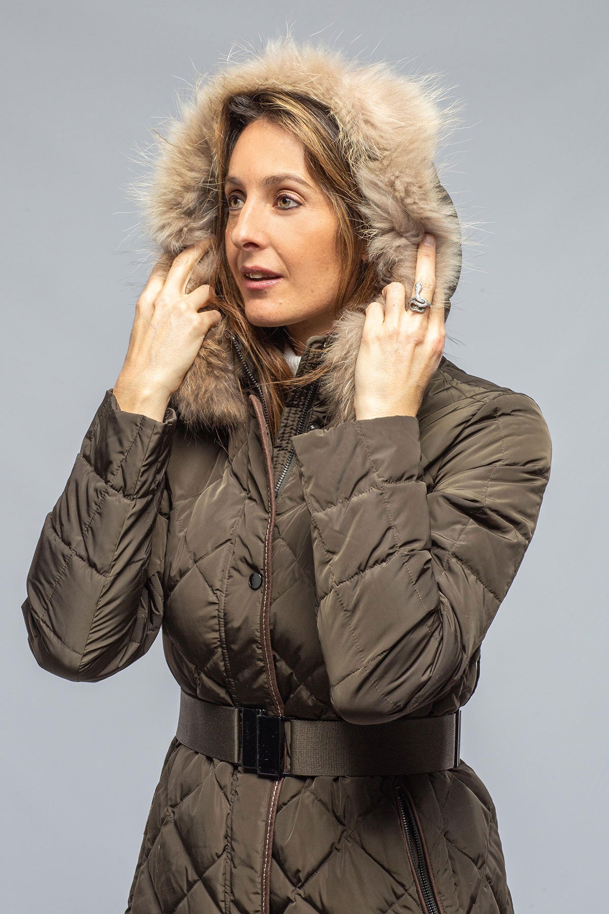 Macy Hooded Puffy Coat | Warehouse - Ladies - Outerwear - Cloth | Gimo's