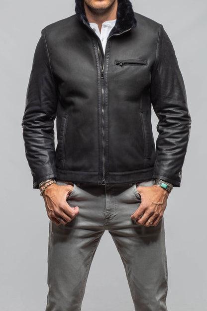 Ryland Shearling | Samples - Mens - Outerwear - Leather | Axel's Florence Collection