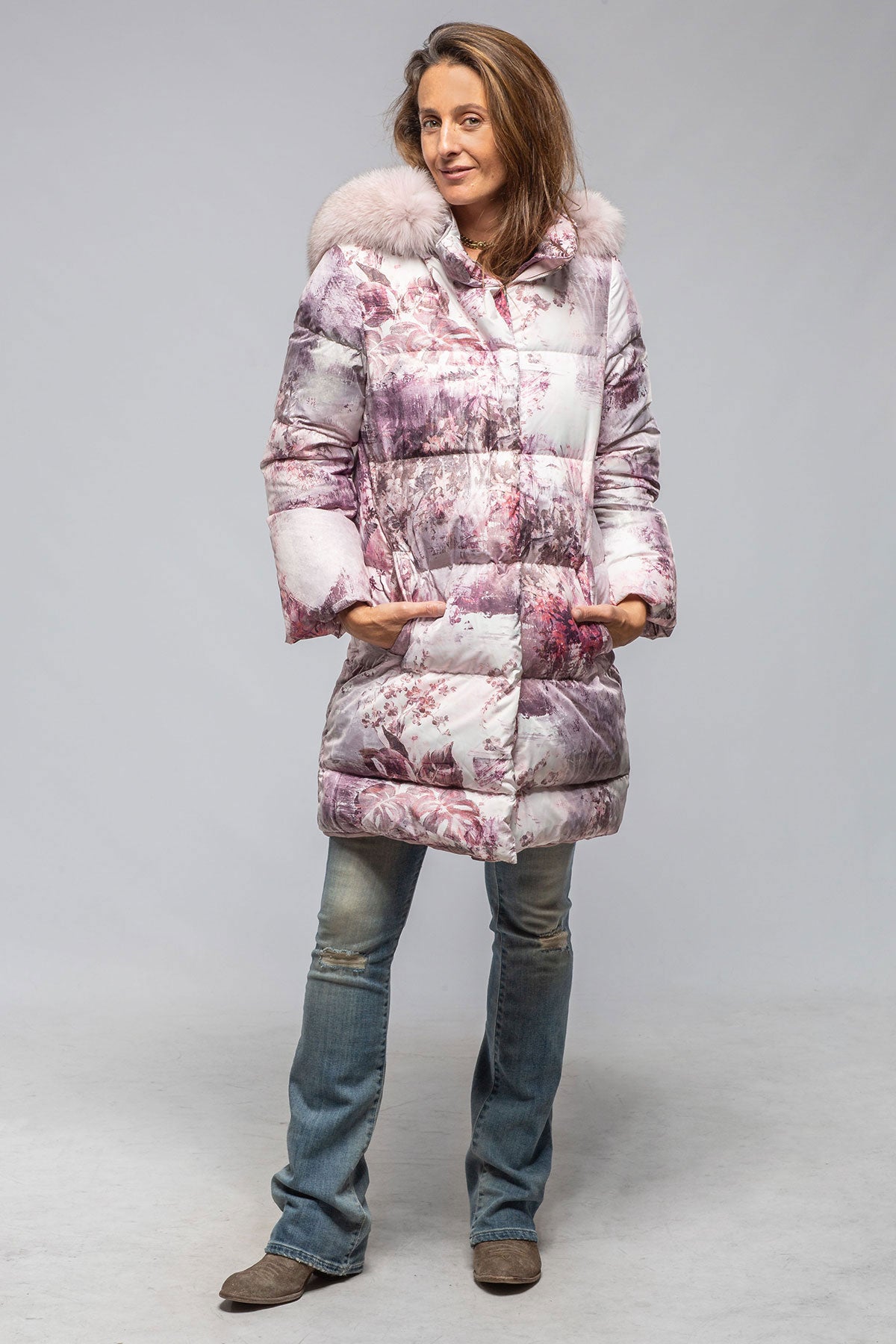 Rosa Goose Down Puffer Coat | Samples - Ladies - Outerwear - Cloth | DiBello