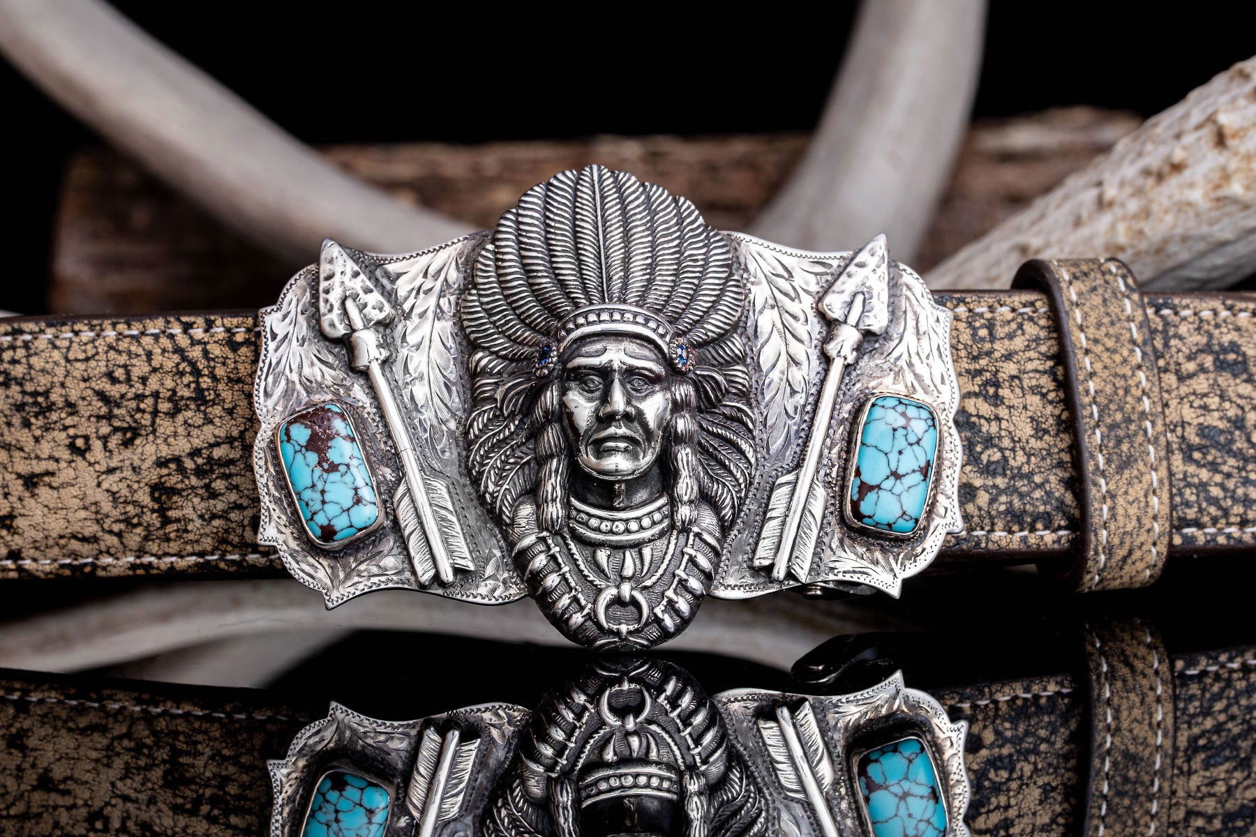 Posse Chieftain Trophy Buckle | Belts And Buckles - Trophy | Comstock Heritage