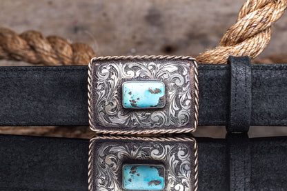 Comstock Heritage American Turquoise Trophy Buckle Belts And Buckles - Trophy