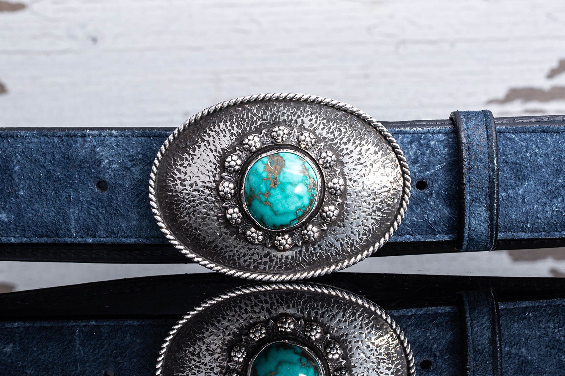Comstock Heritage AQR50 Turquoise Trophy Buckle Belts And Buckles - Trophy