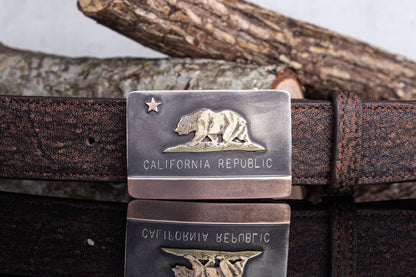 Comstock Heritage California Flag Trophy Buckle Belts And Buckles - Trophy