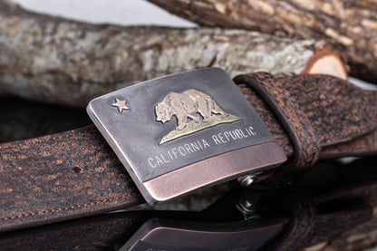 Comstock Heritage California Flag Trophy Buckle Belts And Buckles - Trophy