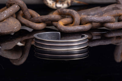 Comstock Heritage Dual Gold Cuff Mens - Accessories - Bracelets