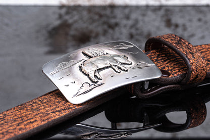 Comstock Heritage Flying Pig Trophy Buckle Belts And Buckles - Trophy