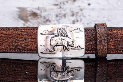 Comstock Heritage Flying Pig Trophy Buckle Belts And Buckles - Trophy