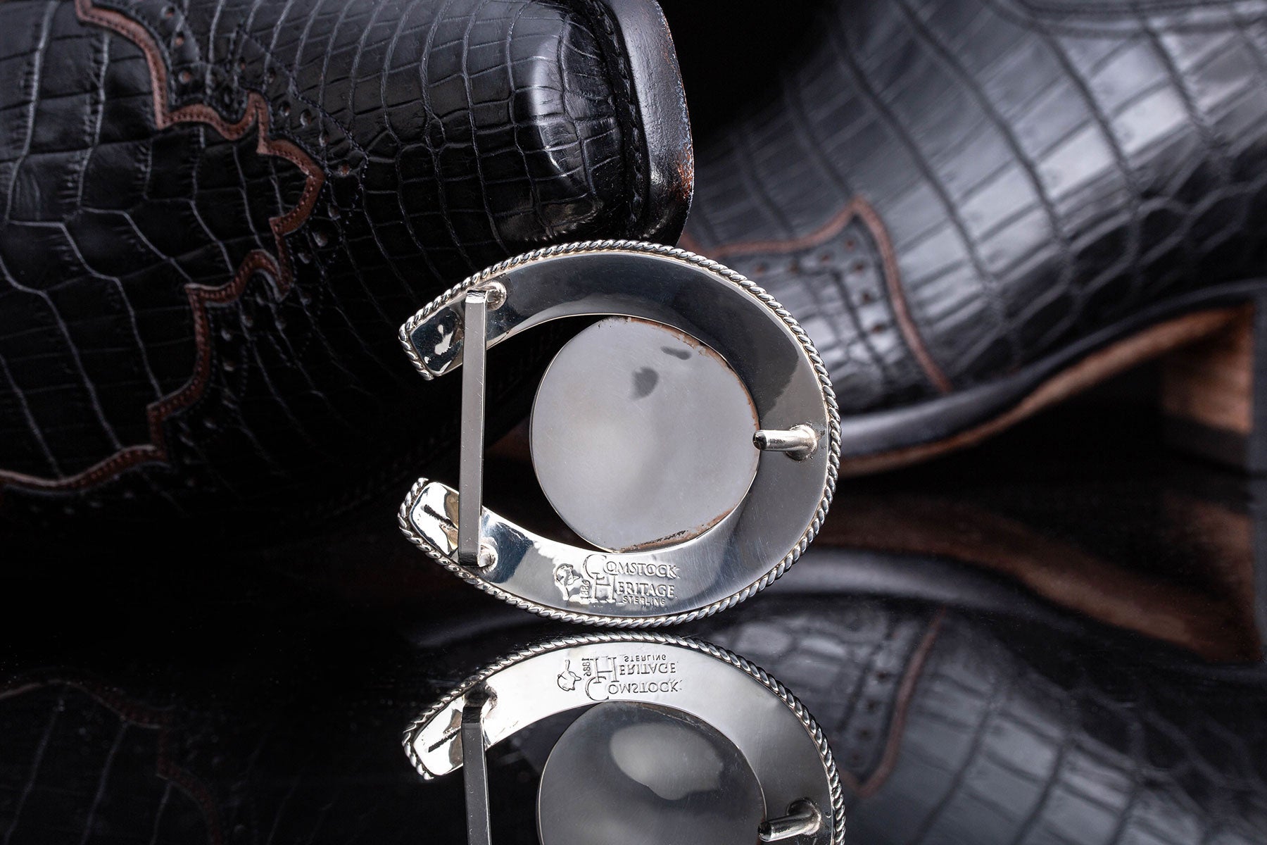 Comstock Heritage Horseshoe Seal Trophy Buckle Belts And Buckles - Trophy