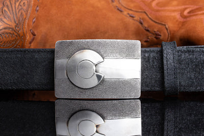 Comstock Heritage Mason Centennial Sterling Silver Belts And Buckles - Trophy