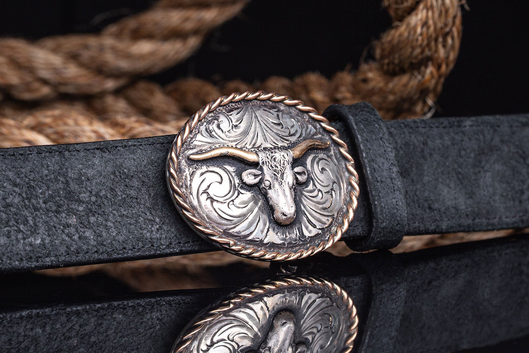 Comstock Heritage Odessa Longhorn Belts And Buckles - Trophy